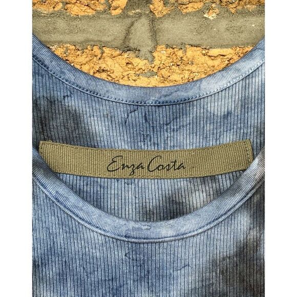 ENZA COSTA RIBBED TANK DRESS SMALL - Picture 3 of 12